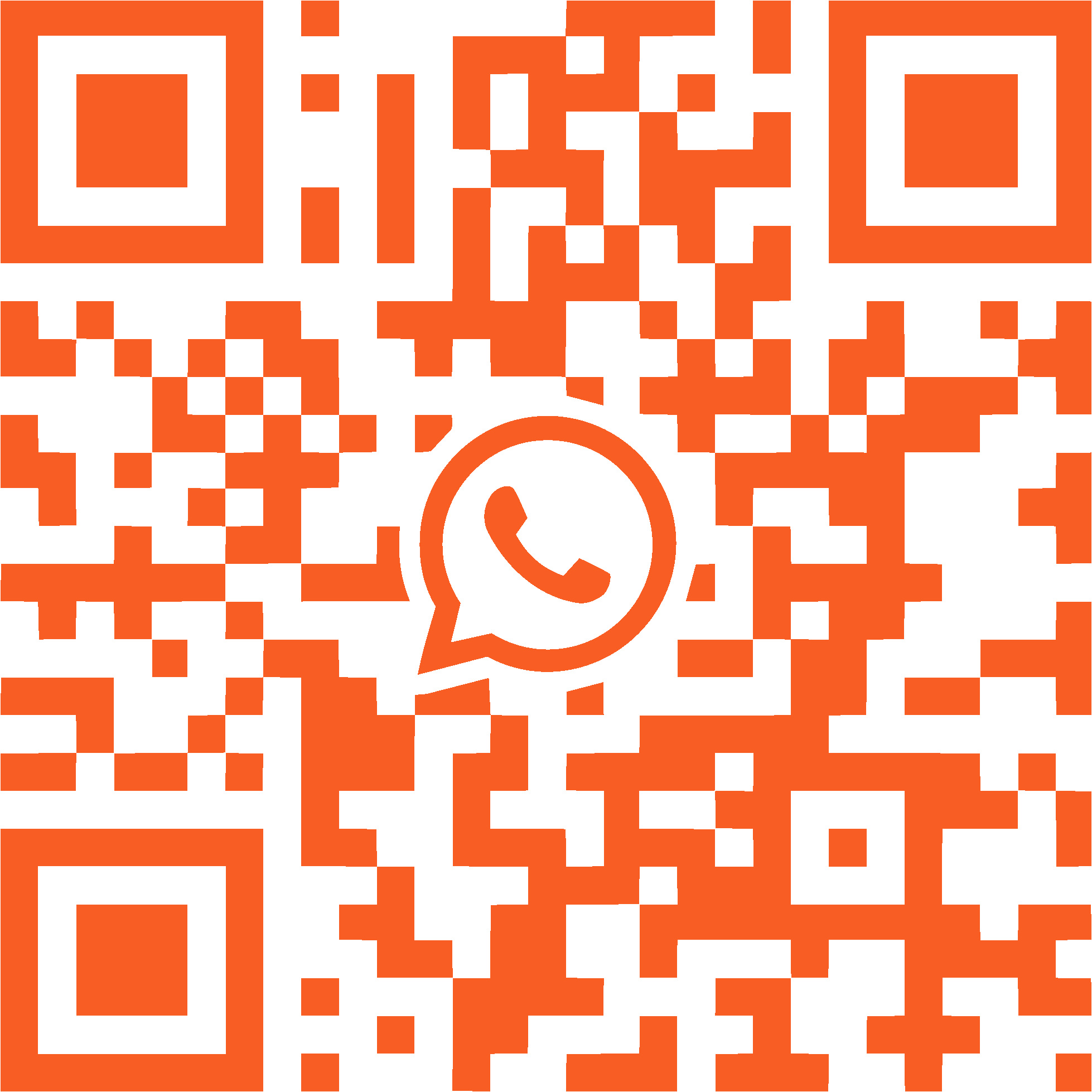 QR Code Simon Krieger Orange